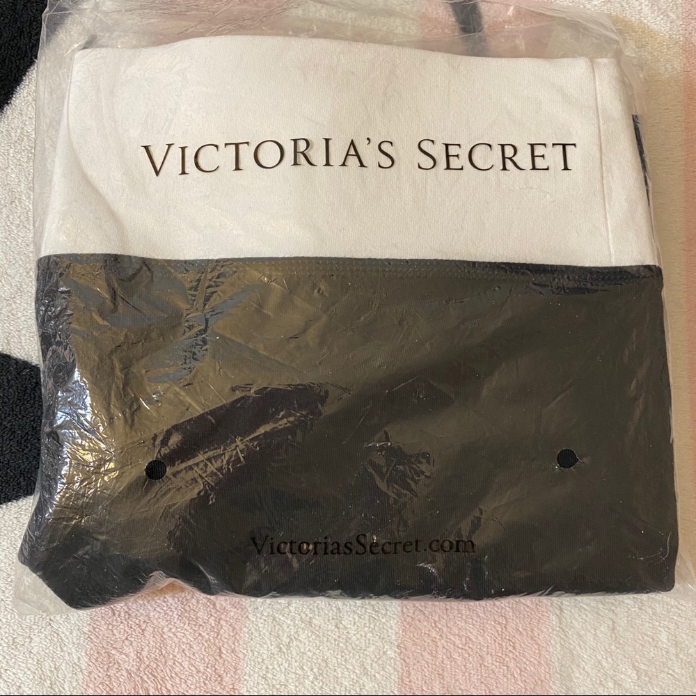 VS Pink Black White Ultimate Yoga Leggings - Picture 3 of 4